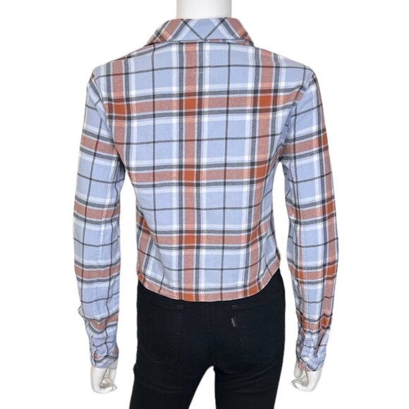 Vans Box Car II Flannel Shirt - NWT sz XS - Picture 8 of 9